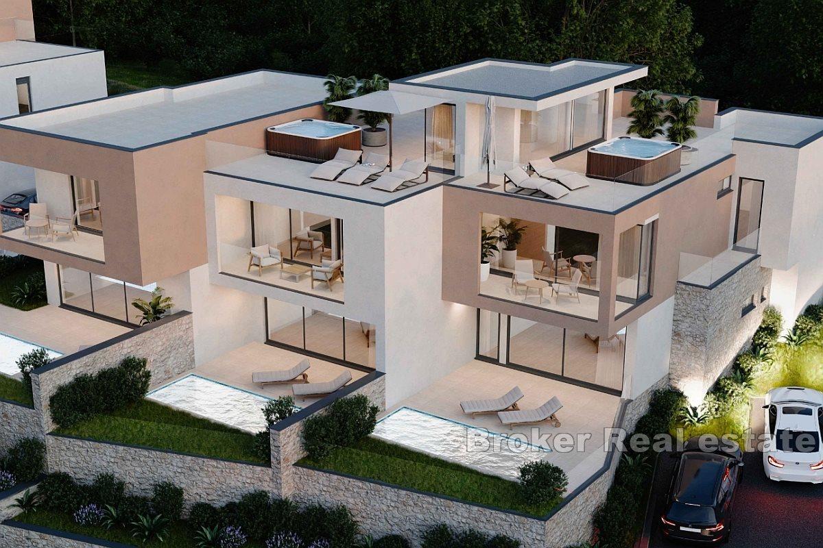 Nowoczesny dom nad morzem z pięknym widokiem na morze