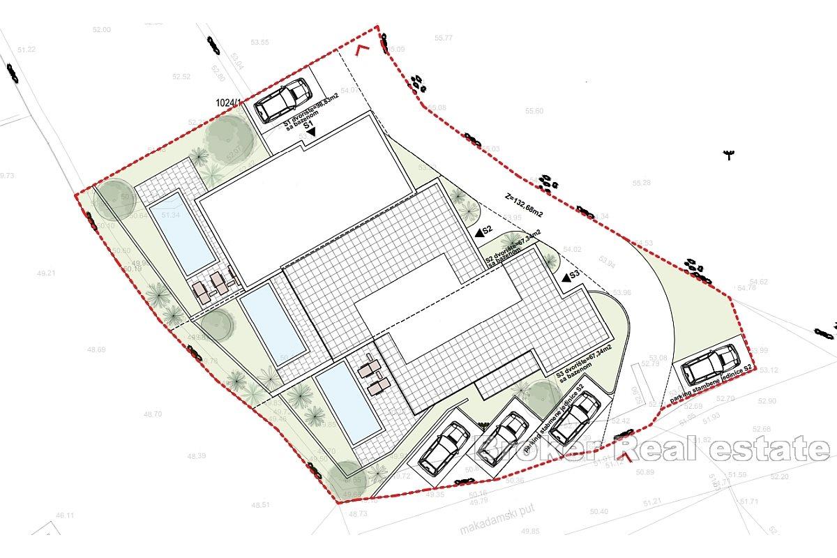 Nowoczesny dom nad morzem z pięknym widokiem na morze