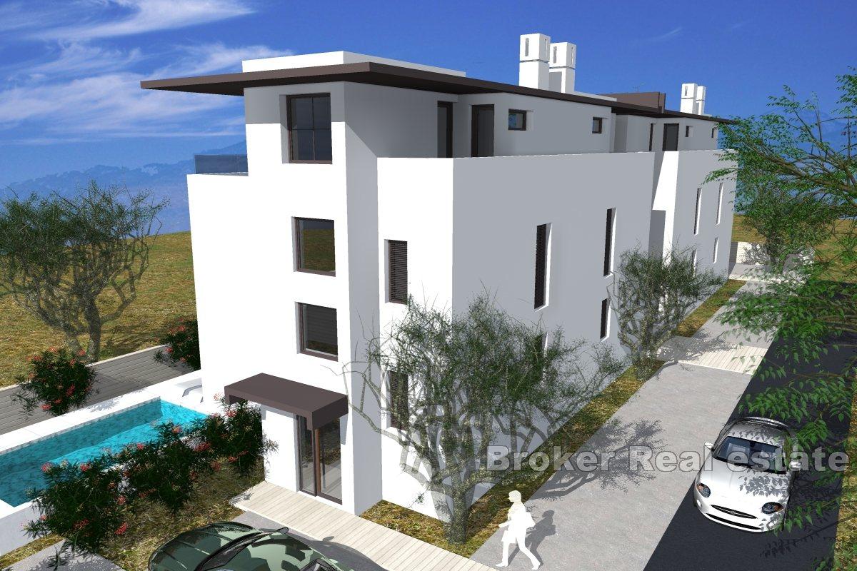 Casa moderna con terrazza panoramica e vista sul mare