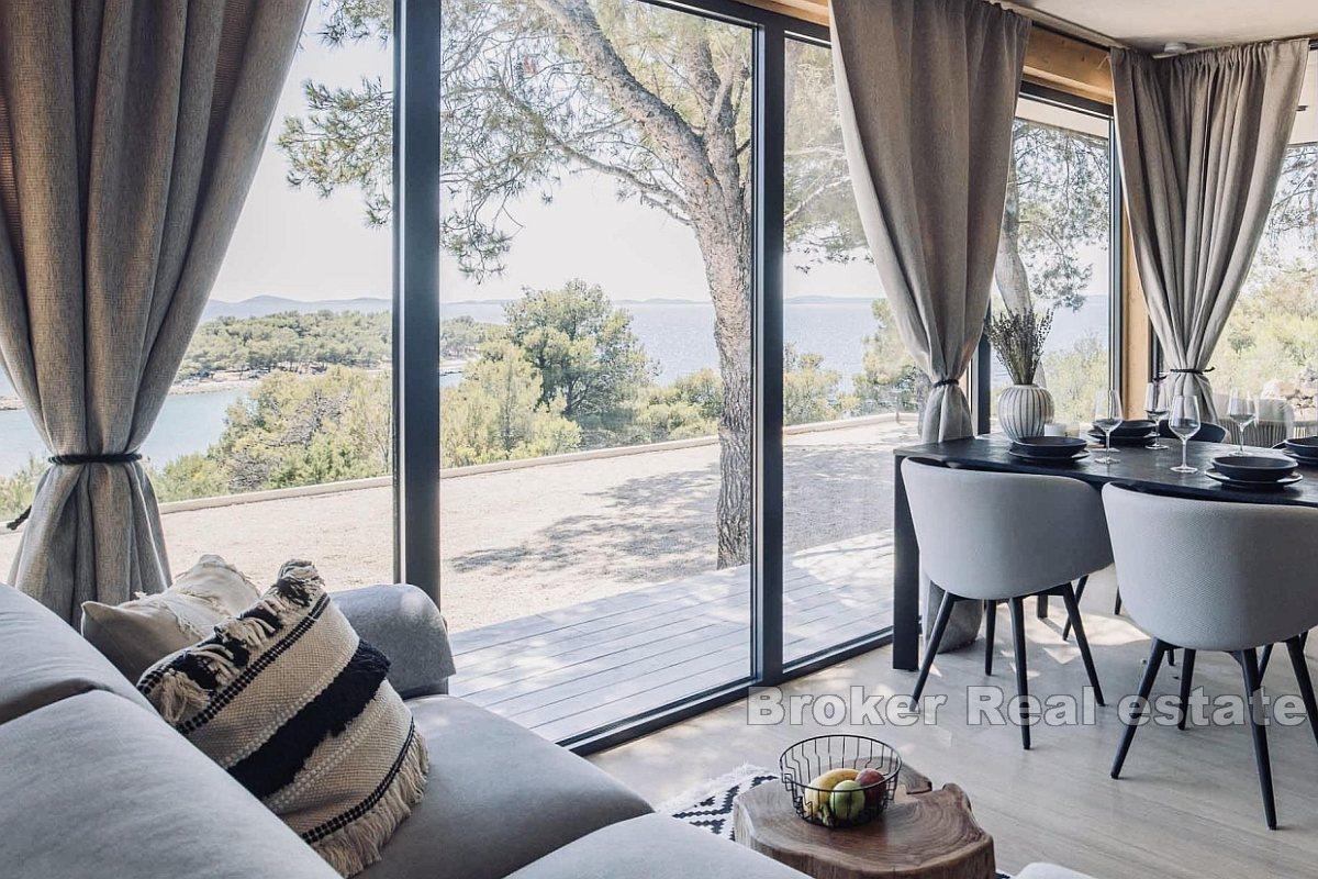 Luxury sustainable cottages near the sea