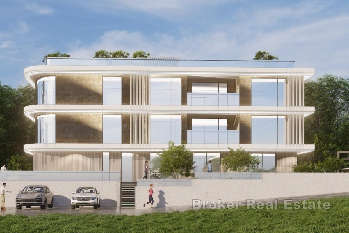 Appartamento in un nuovo edificio con vista mare