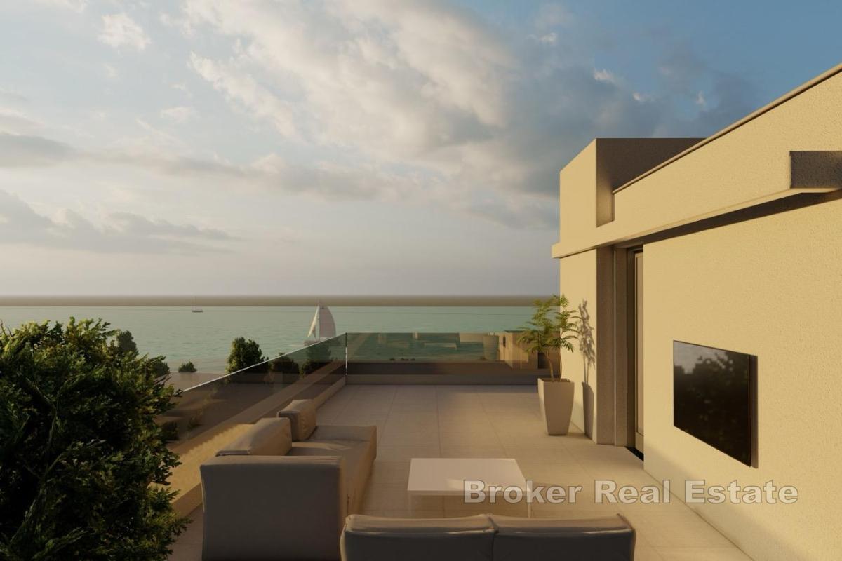 Appartement deux chambres avec balcon et vue mer