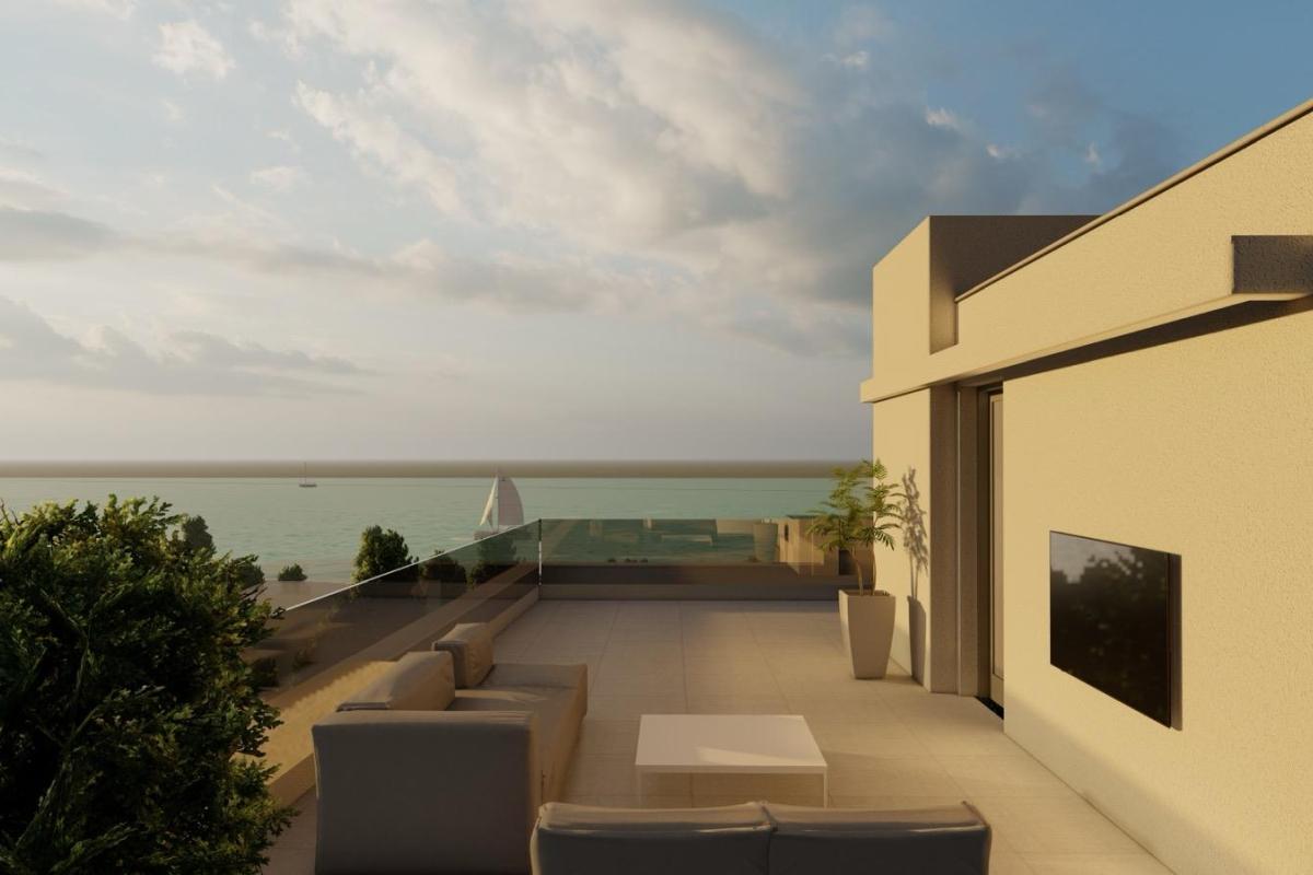 Appartement deux chambres avec balcon et vue mer
