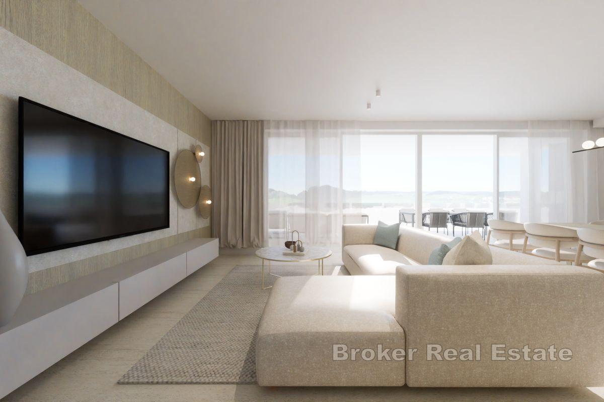 Penthouse nad morzem z tarasem na dachu