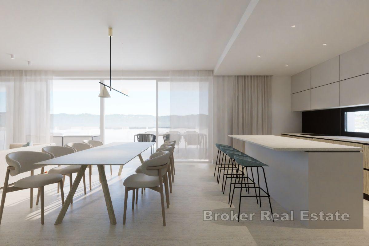 Penthouse nad morzem z tarasem na dachu