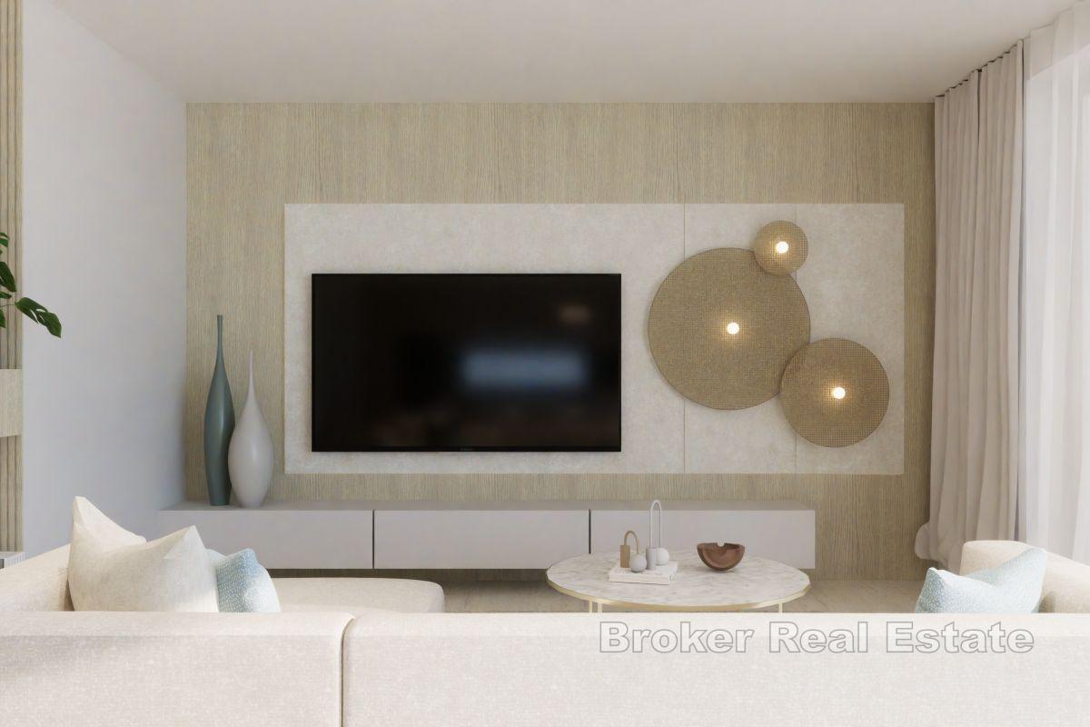 Penthouse nad morzem z tarasem na dachu