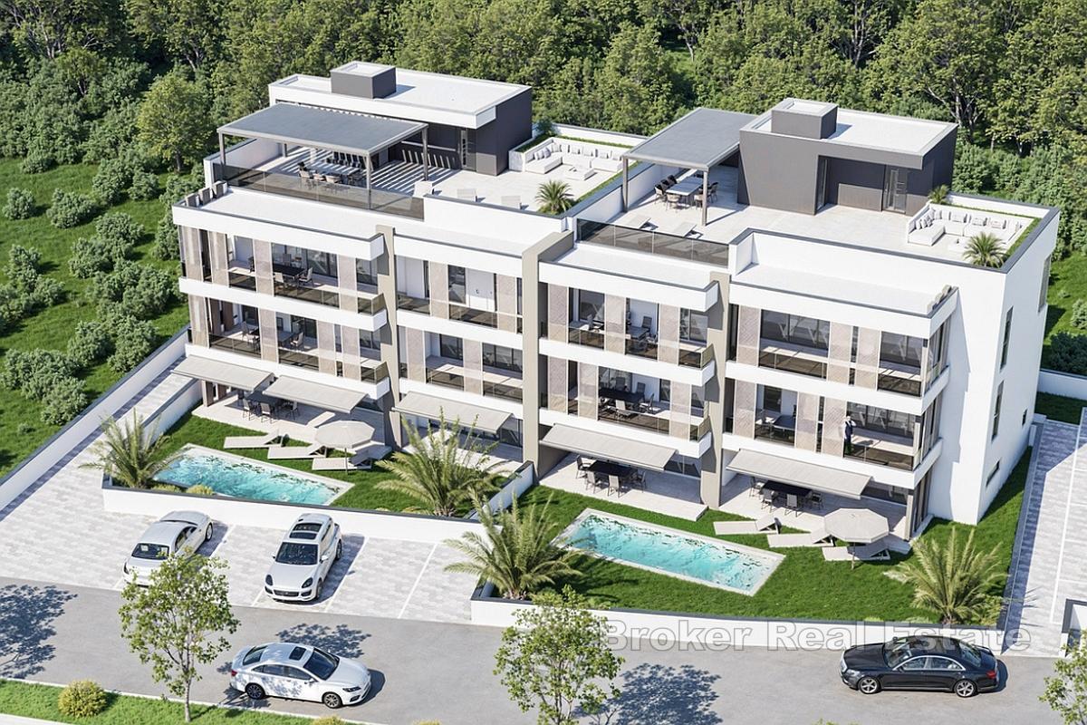 Appartement exclusif dans un immeuble nouvellement construit en bord de mer