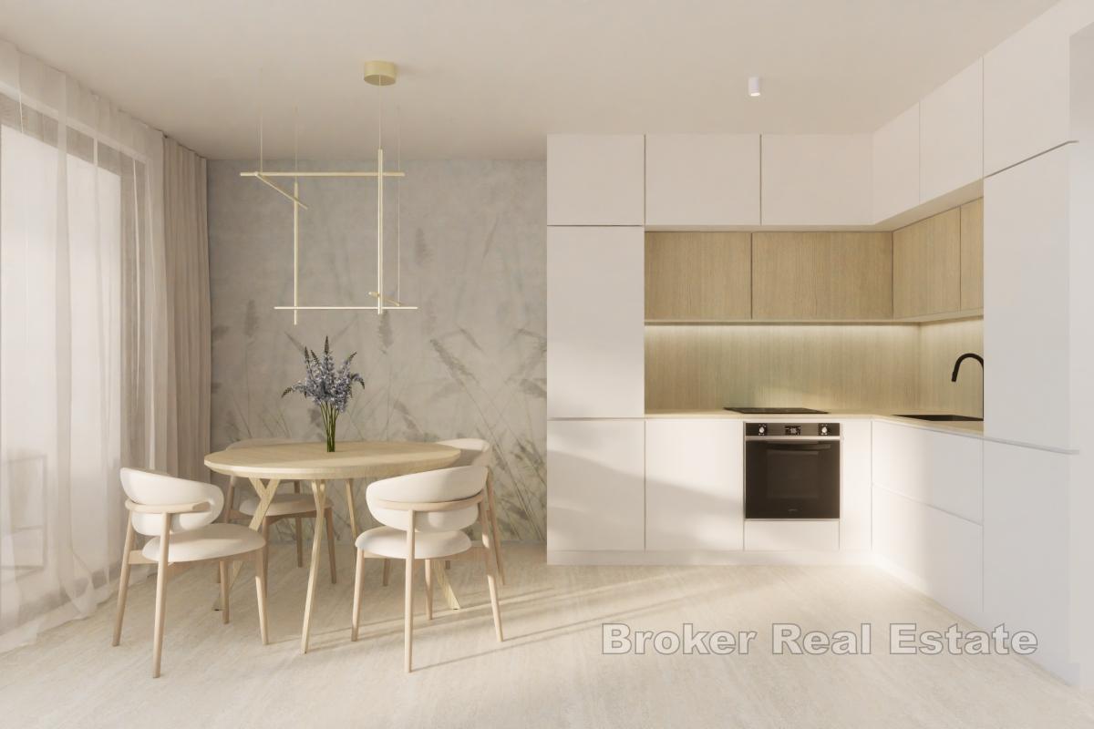 Appartement exclusif dans un immeuble nouvellement construit en bord de mer