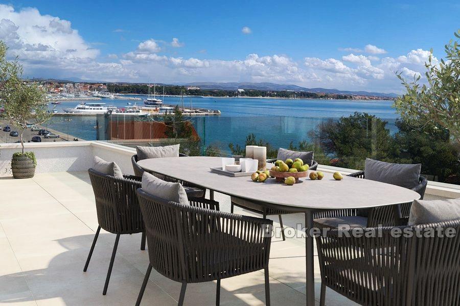 Vodice - Novostavba, apartmány sýhledem na moře