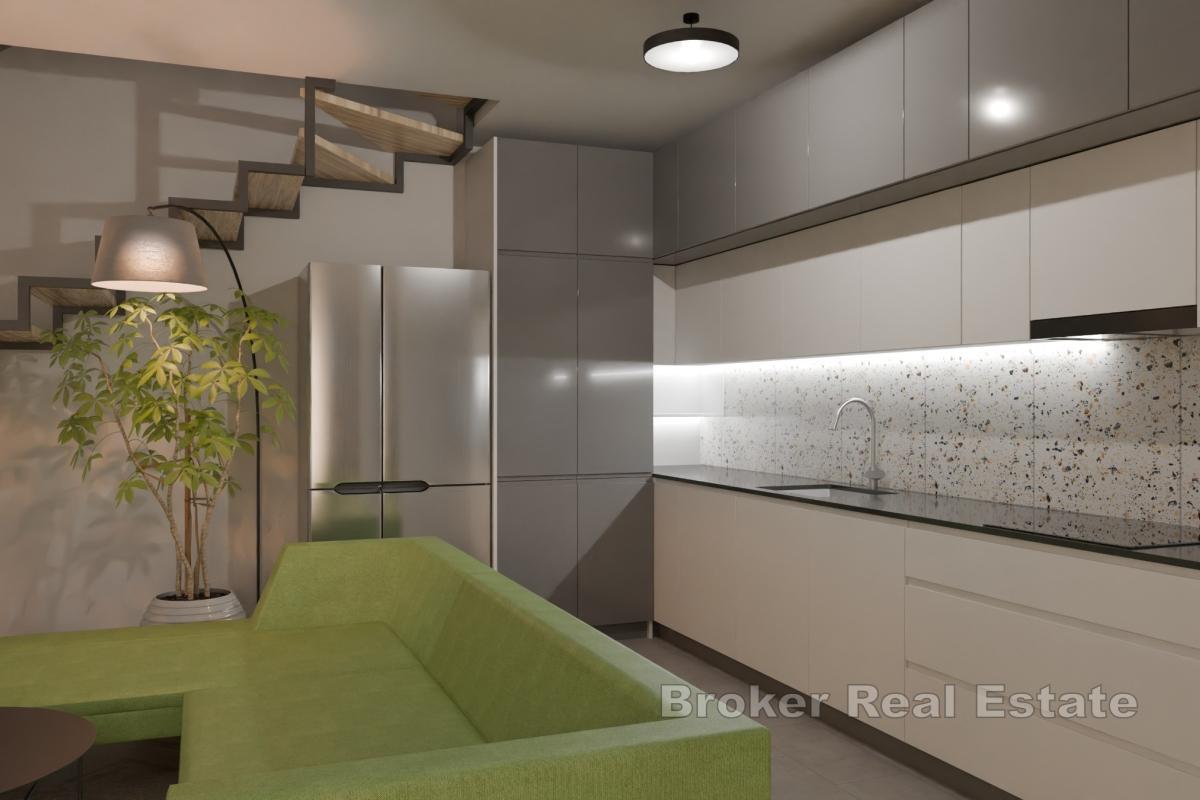 Nowoczesny apartament z jedną sypialnią blisko morza