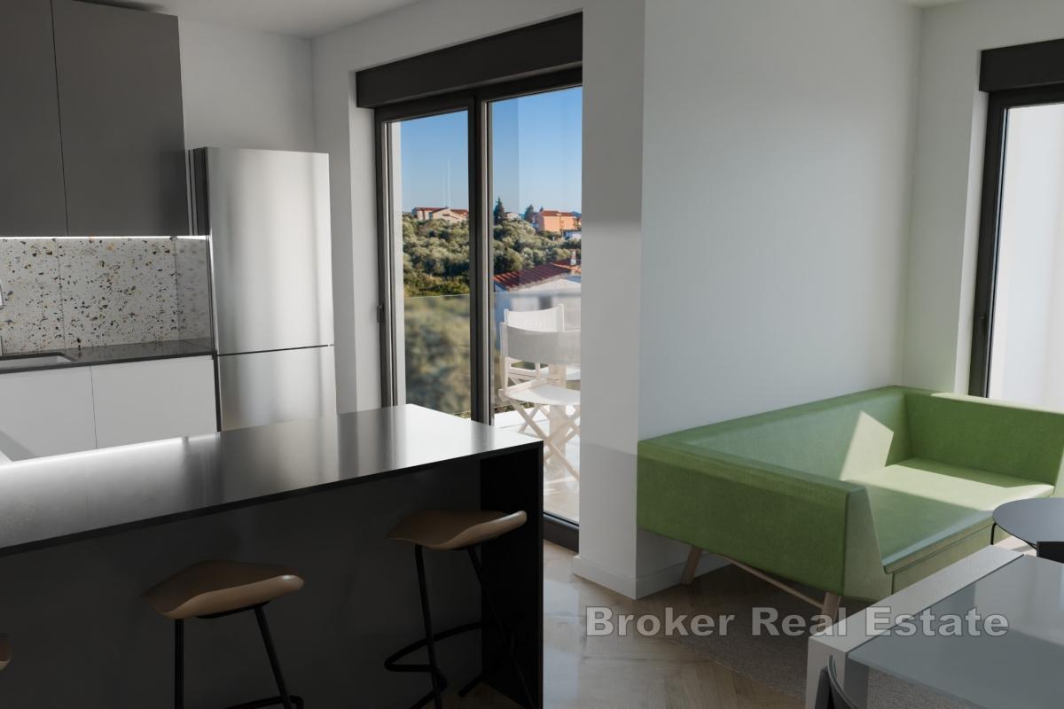 Nowoczesny apartament z jedną sypialnią blisko morza