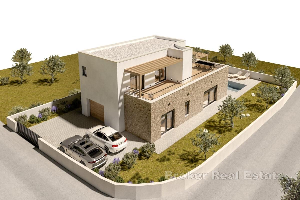 Maison familiale de trois chambres avec garage