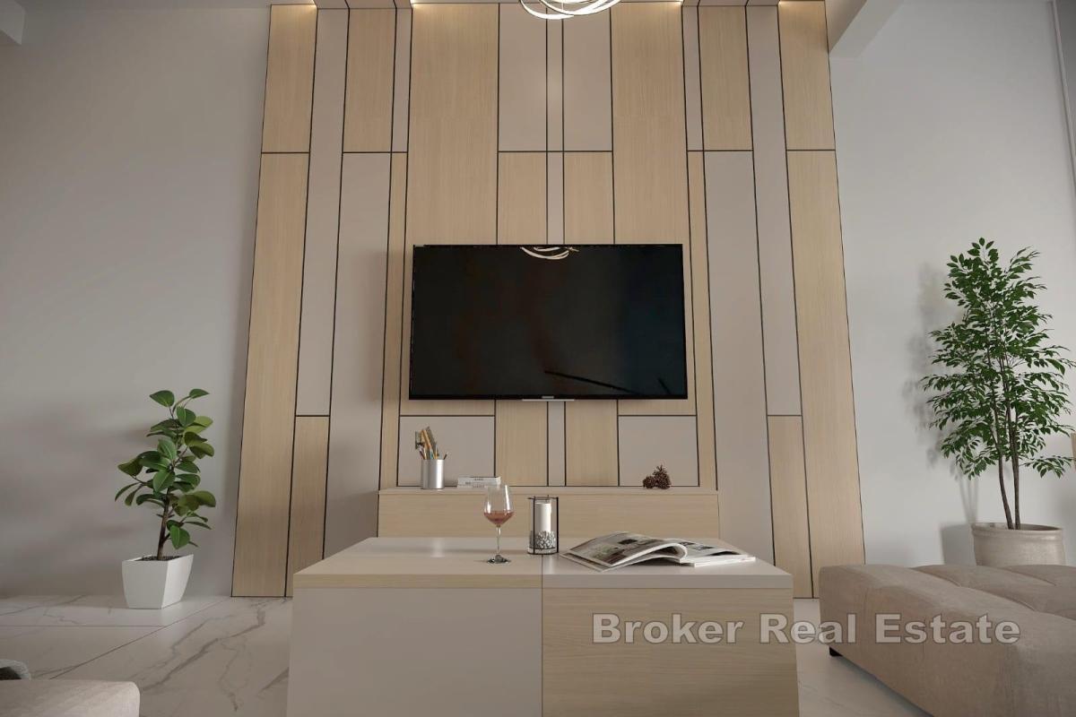 Třípokojový apartmán s bazénem v první řadě u moře