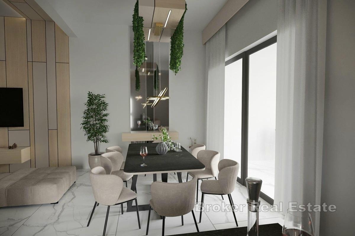 Třípokojový apartmán s bazénem v první řadě u moře