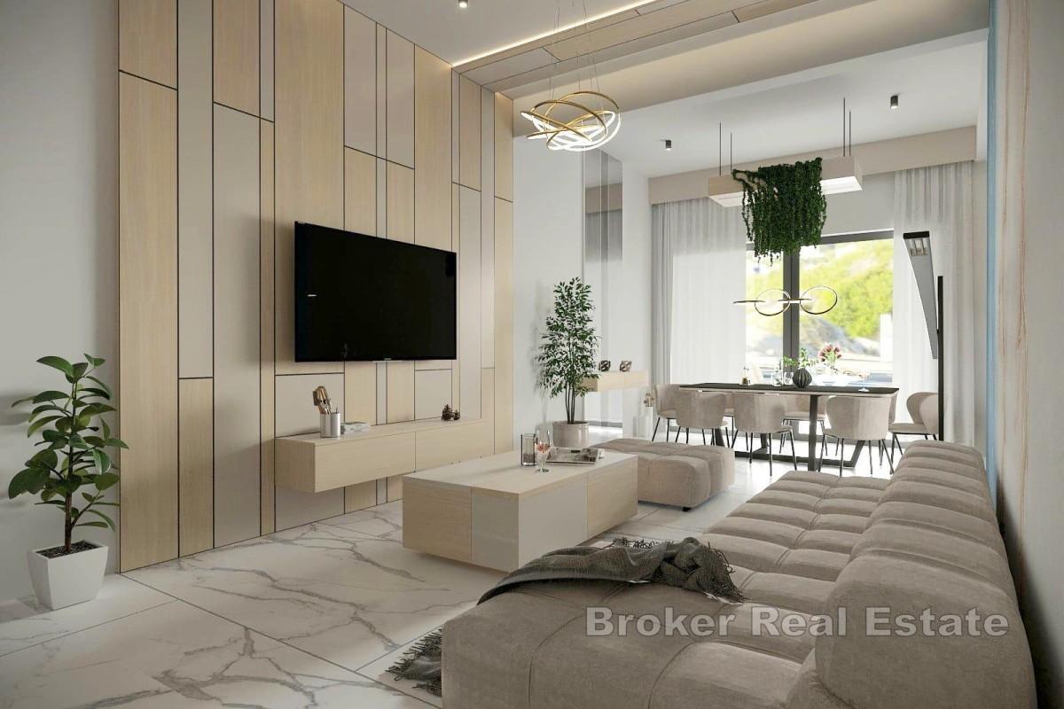 Apartmán s bazénem v první řadě u moře