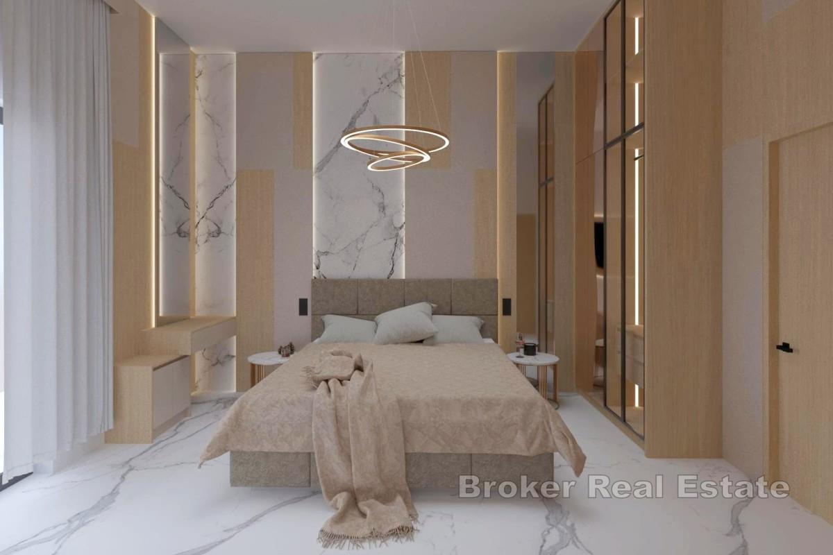 Apartmán s bazénem v první řadě u moře