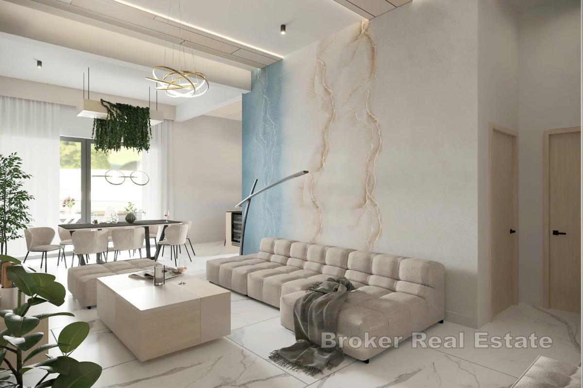 Penthouse avec piscine privée en première ligne de mer