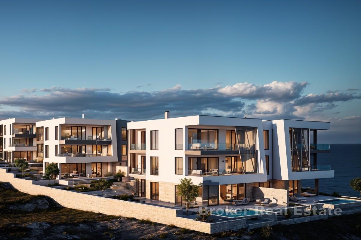 Elegancki apartament na parterze z basenem