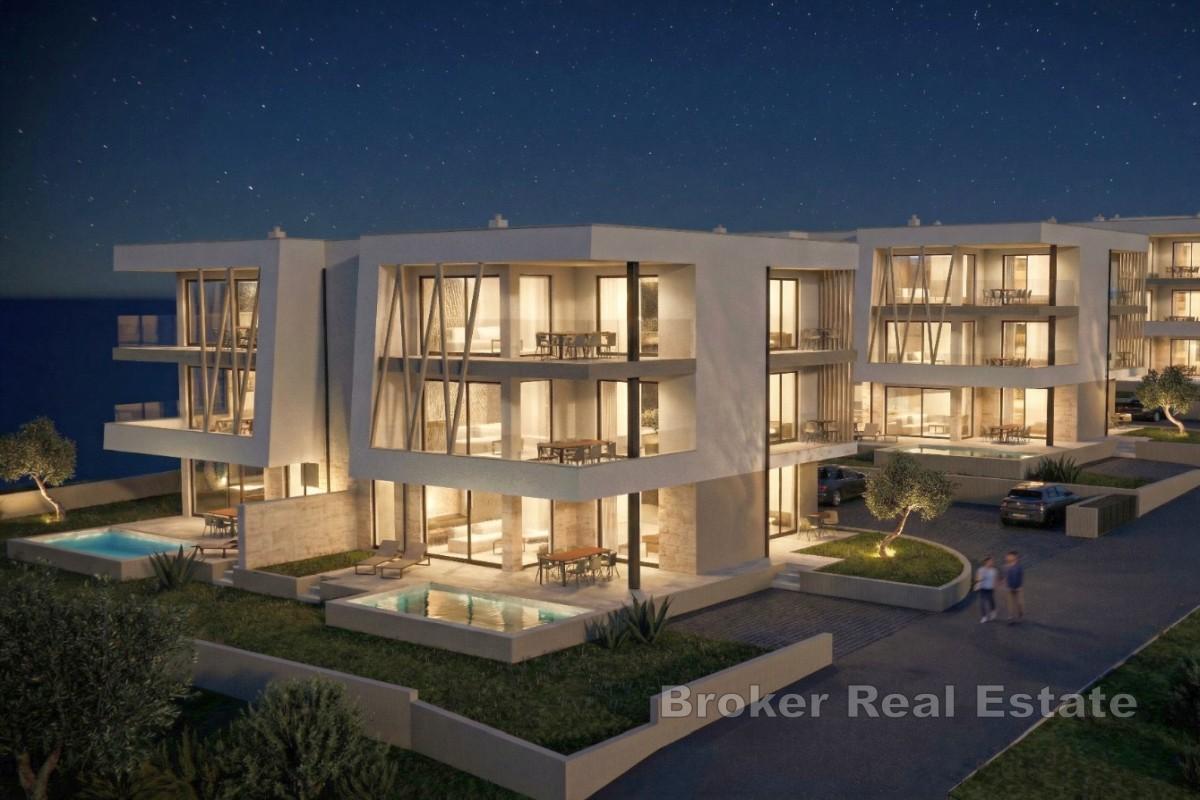 Квартира на первом этаже в новом здании