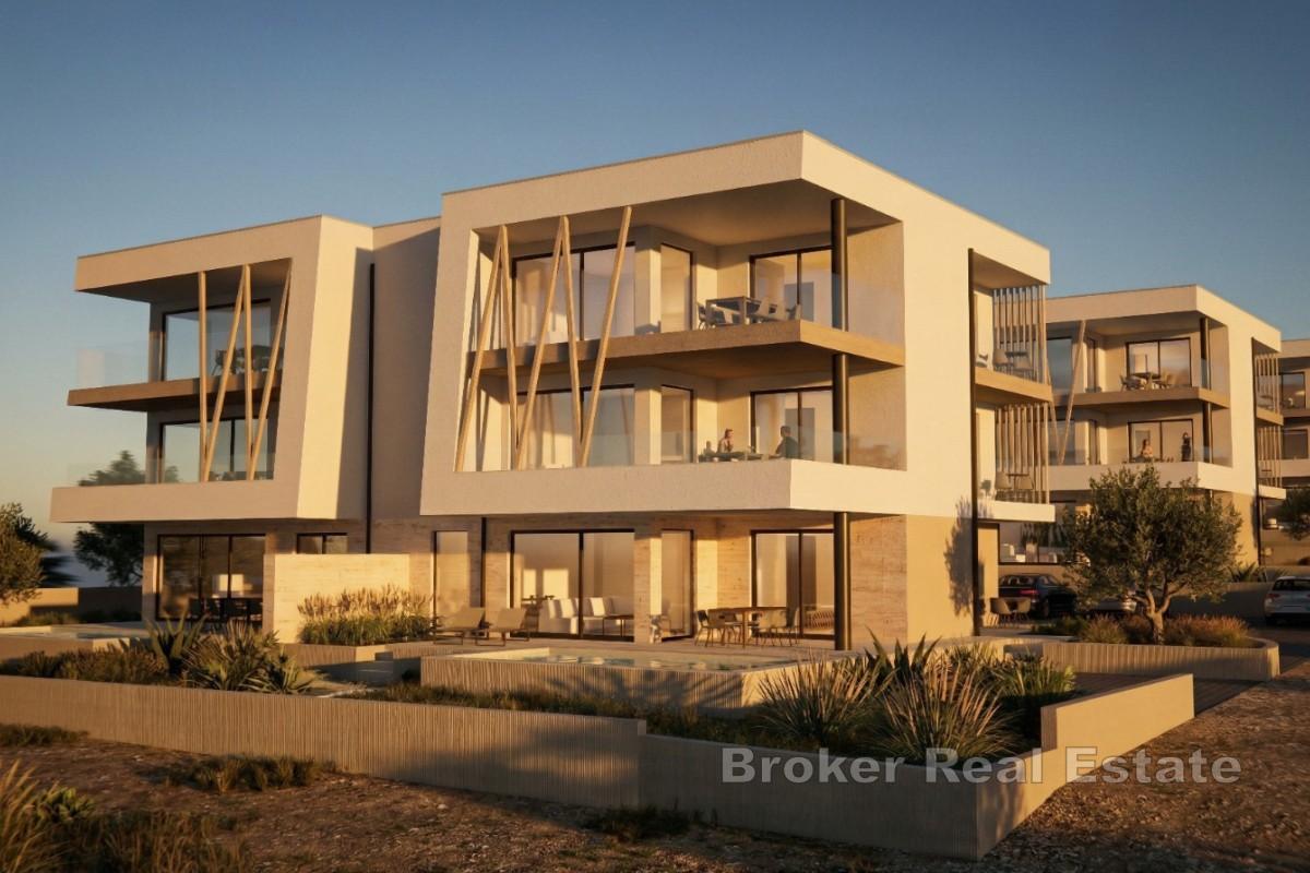 Apartmán se dvěma ložnicemi a výhledem na moře