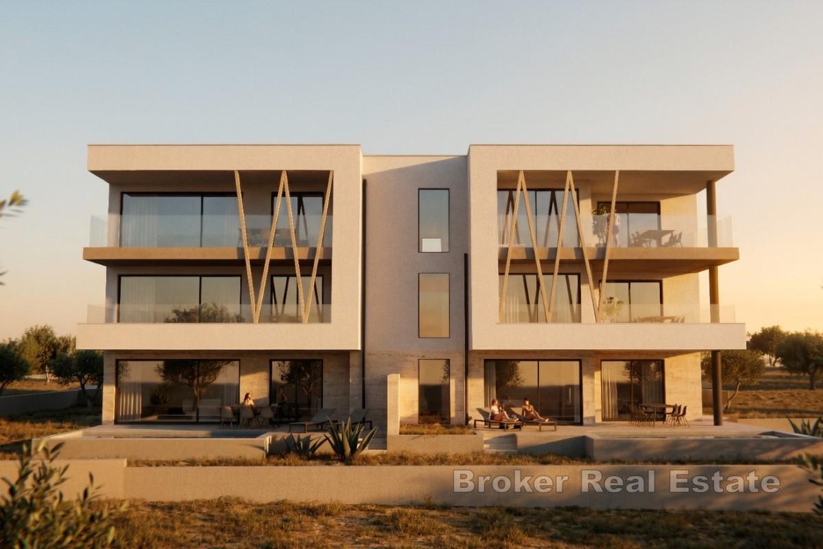 Apartmán se dvěma ložnicemi a výhledem na moře