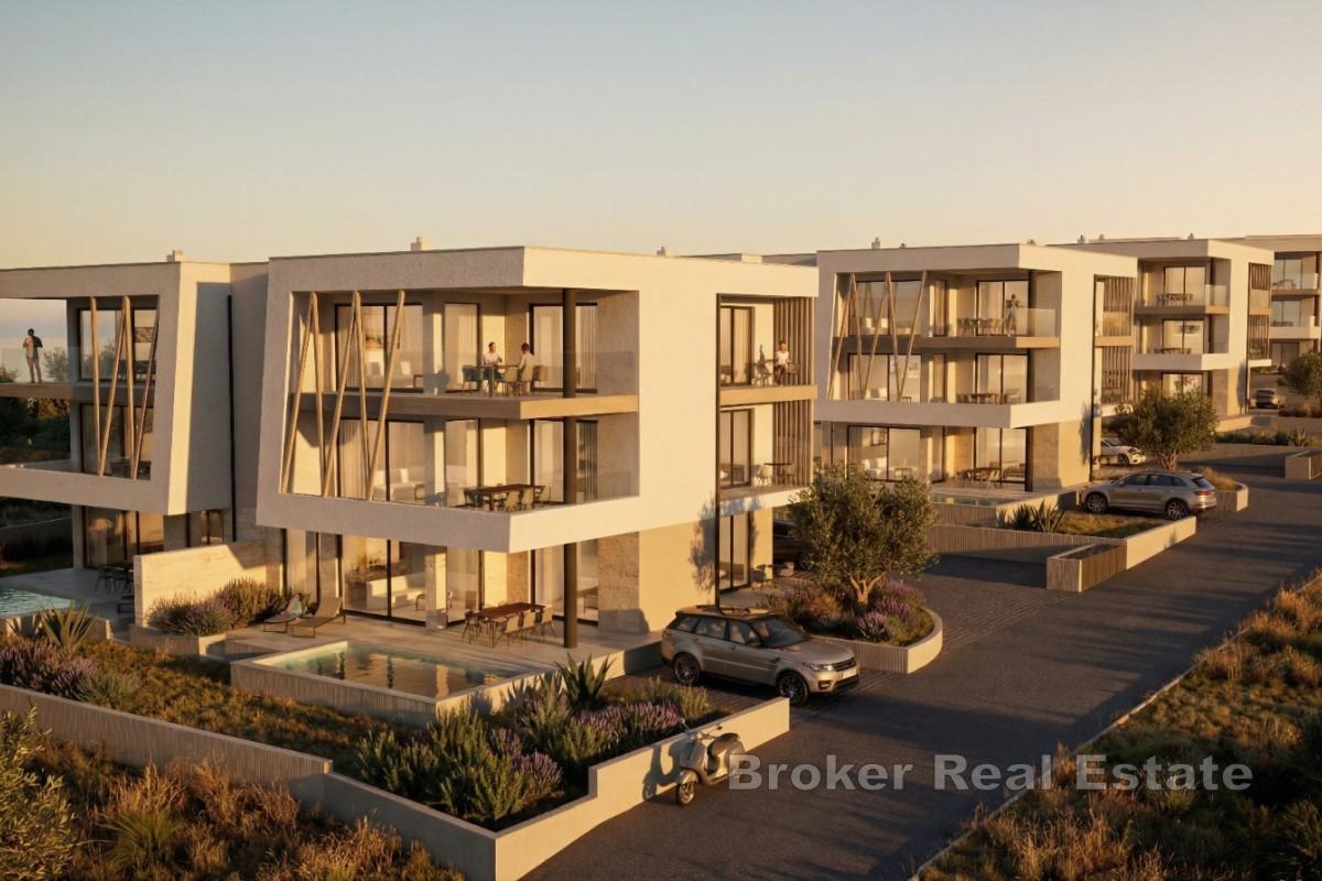 Apartmán se dvěma ložnicemi a výhledem na moře