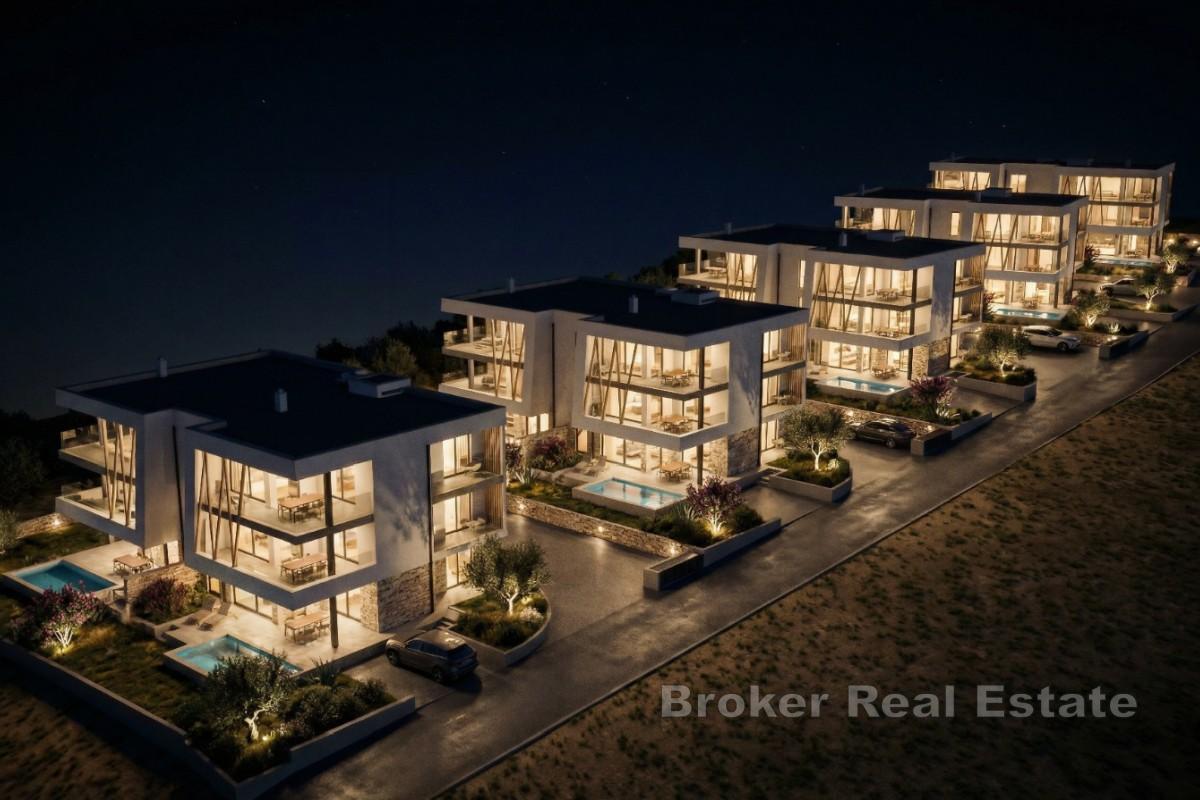 Apartmán se dvěma ložnicemi a výhledem na moře