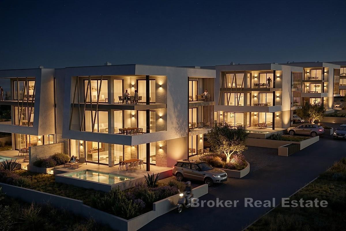 Apartmán se dvěma ložnicemi a výhledem na moře