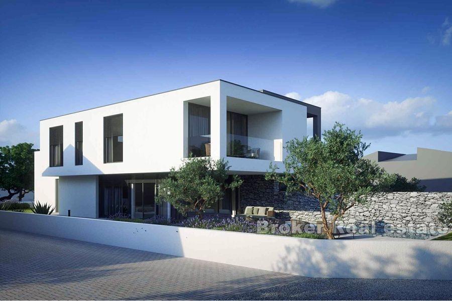Vodice - Nowa konstrukcja z widokiem na morze
