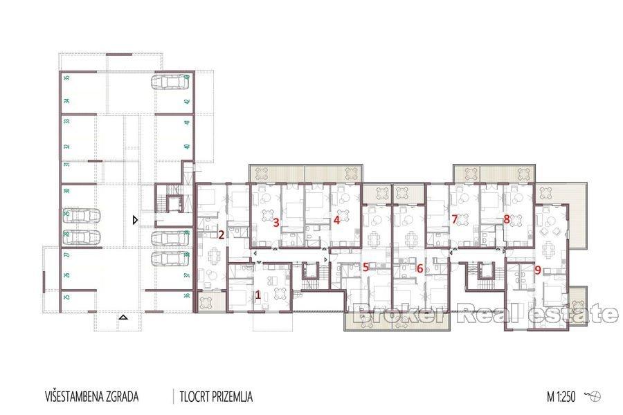 Trogir - Appartamenti in un edificio moderno