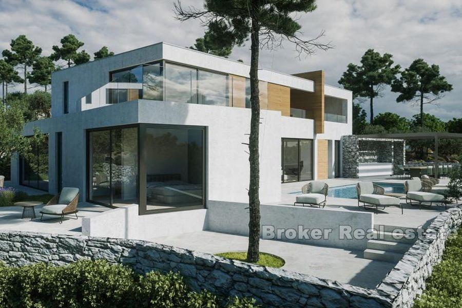 Vodice - Moderní vila s výjimečným výhledem na moře