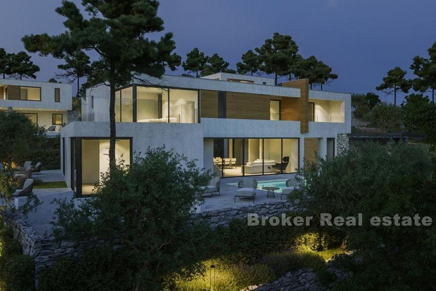Vodice - Moderní vila s výjimečným výhledem na moře