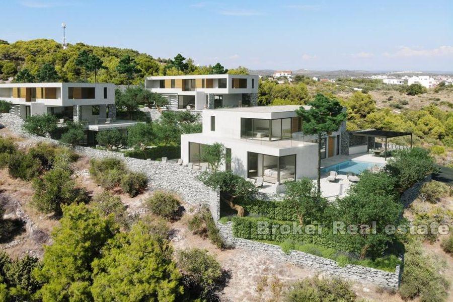 Vodice - Moderní vila s výjimečným výhledem na moře