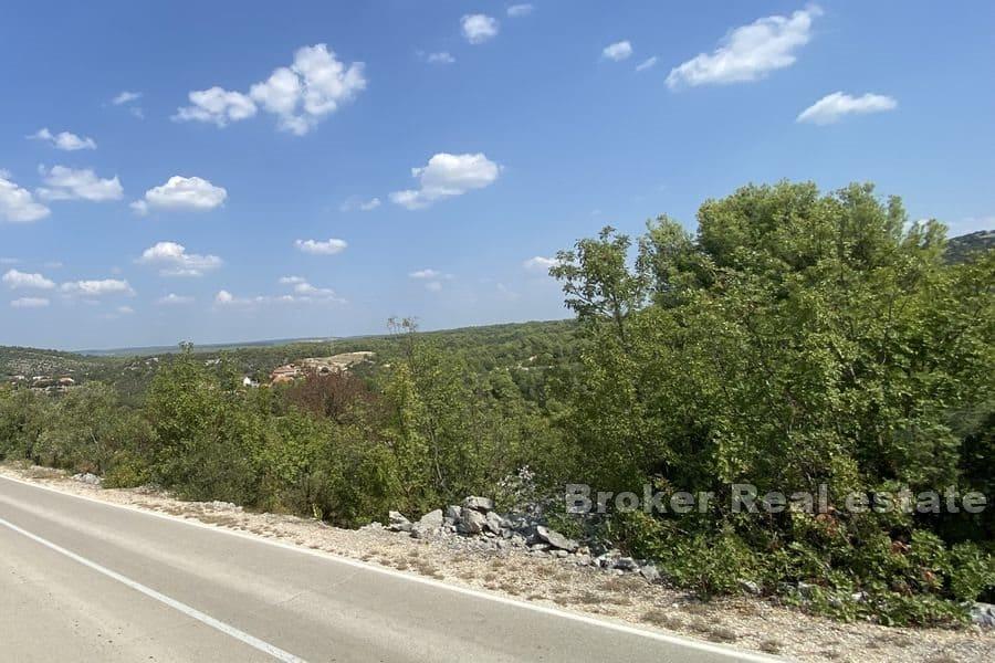 Sibenik - Building land near the sea