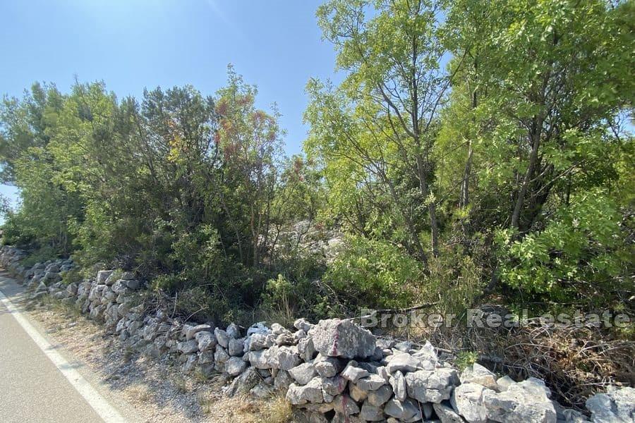 Sibenik - Building land near the sea