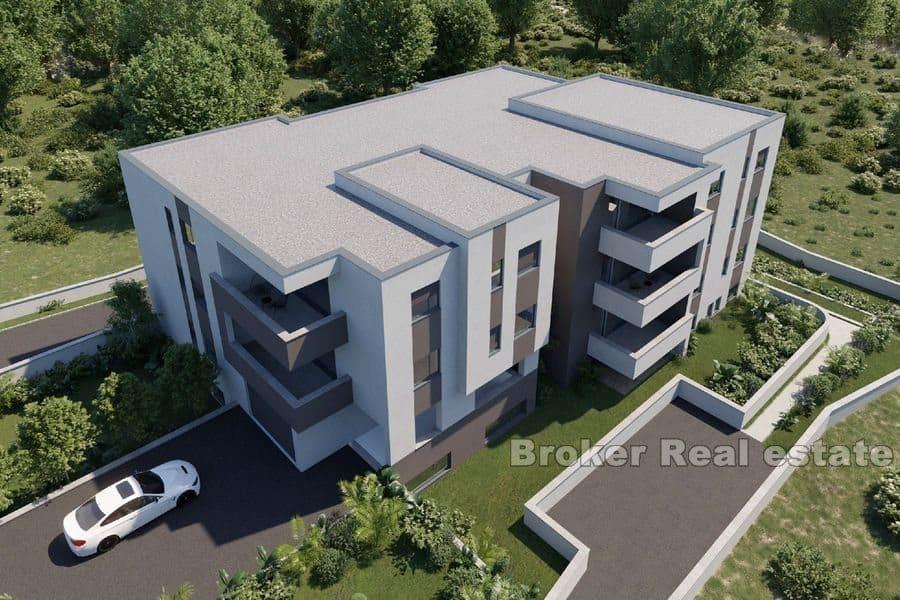 Vodice - Beaux appartements dans un nouveau bâtiment