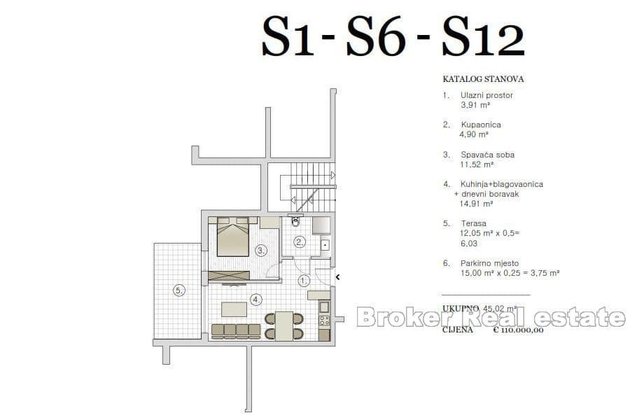 Vodice - Bellissimi appartamenti in un nuovo edificio