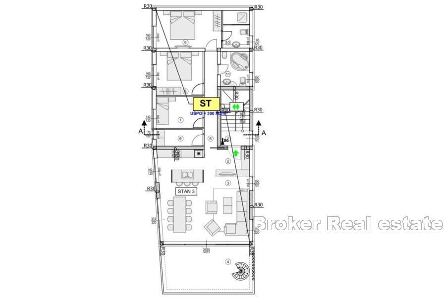 Zadar - Penthouse s pogledom na more