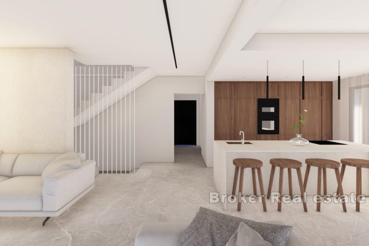 Nedaleko Splitu - Moderní vila s výhledem na moře