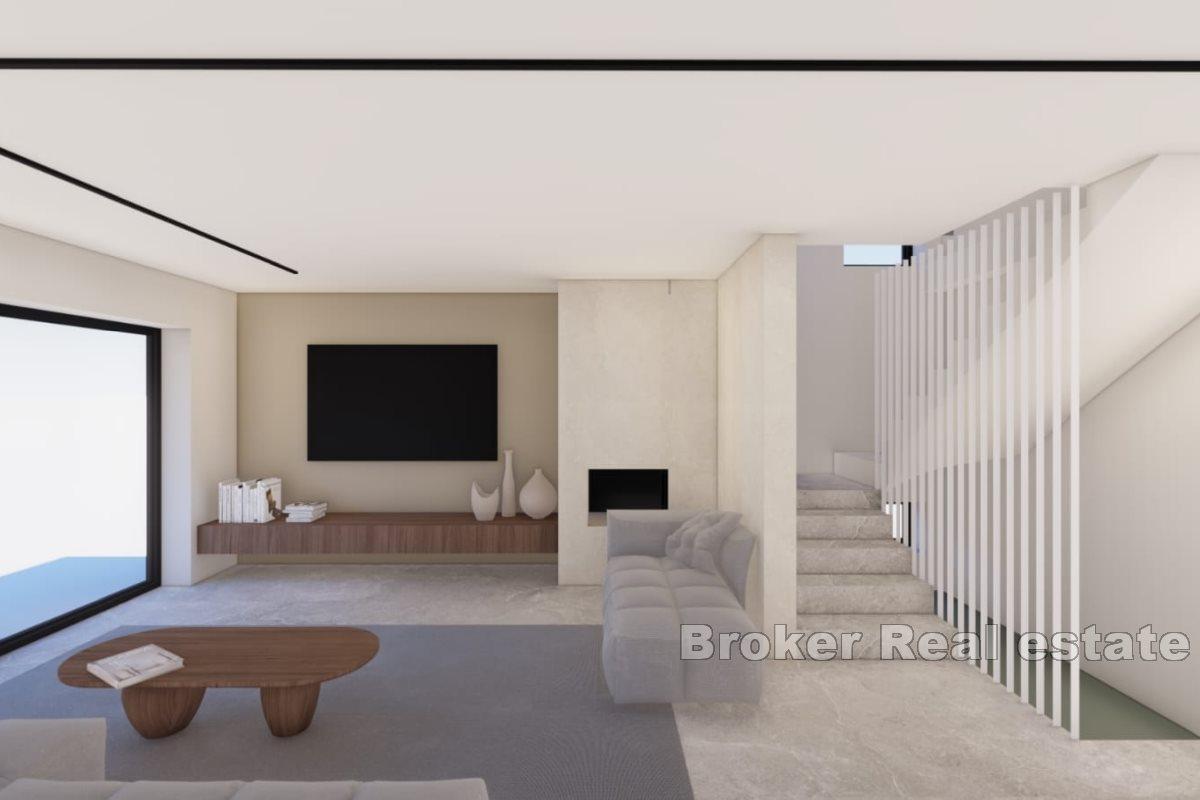 Nedaleko Splitu - Moderní vila s výhledem na moře