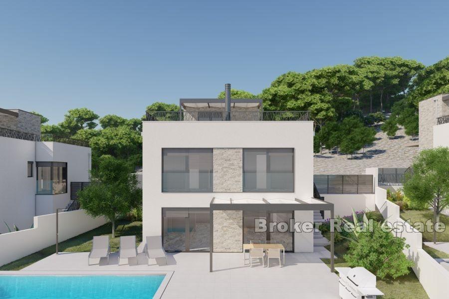 Zadar - Novopostavená vila neďaleko Zadaru