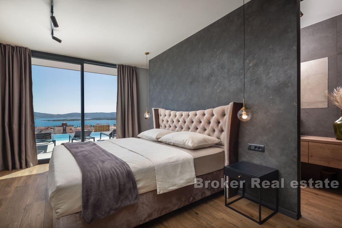 Luxury villa with pool and sea view
