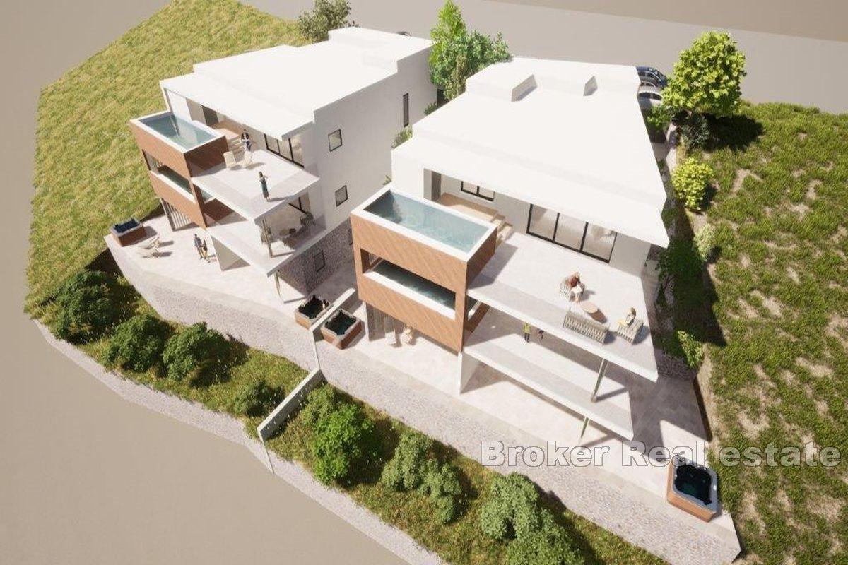 Działka z widokiem na morze i pozwoleniem na budowę