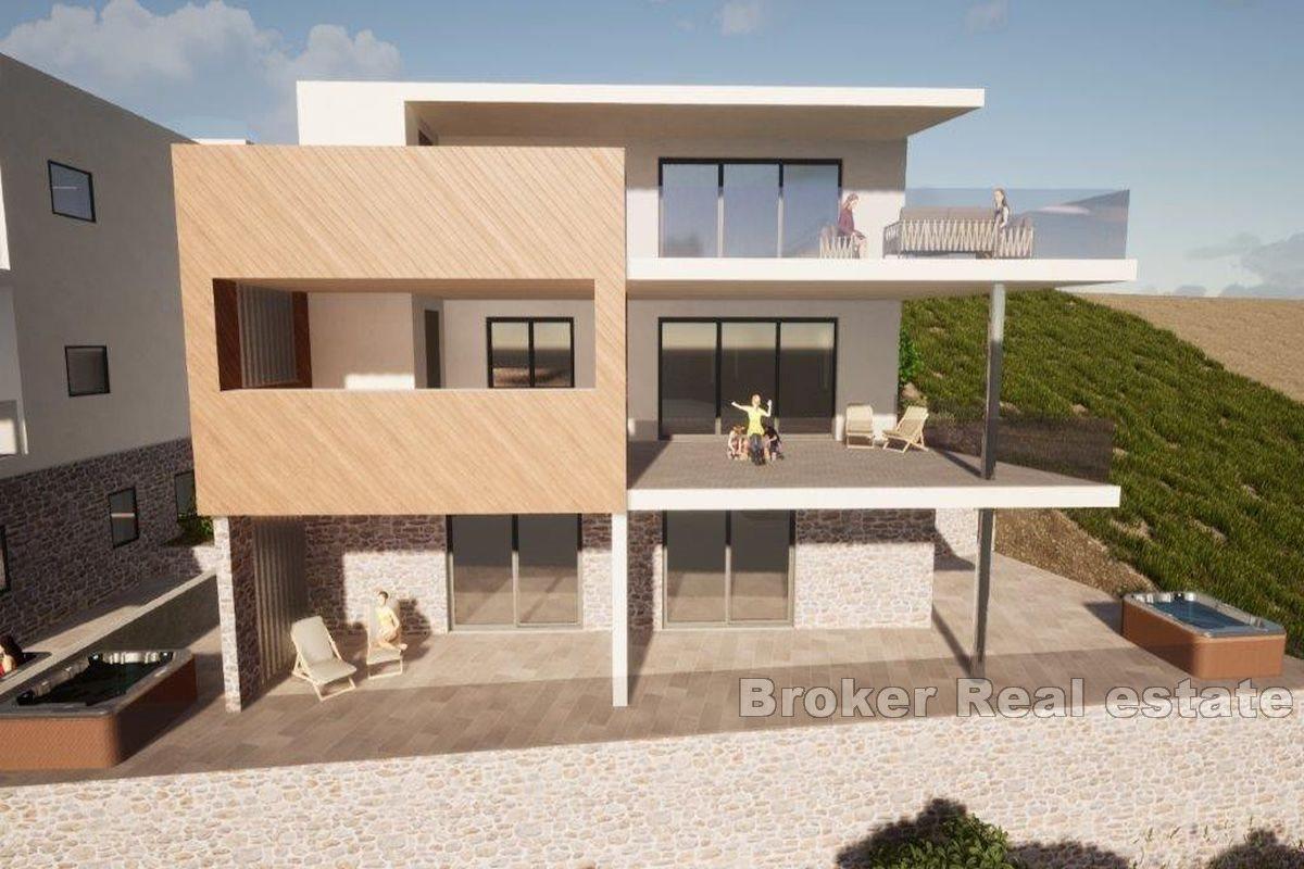 Działka z widokiem na morze i pozwoleniem na budowę