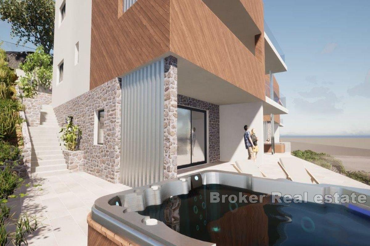 Działka z widokiem na morze i pozwoleniem na budowę