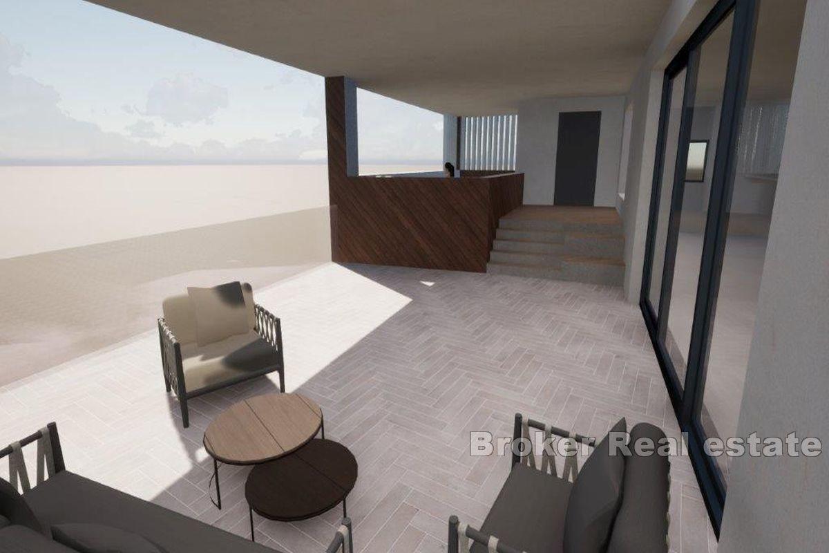 Działka z widokiem na morze i pozwoleniem na budowę