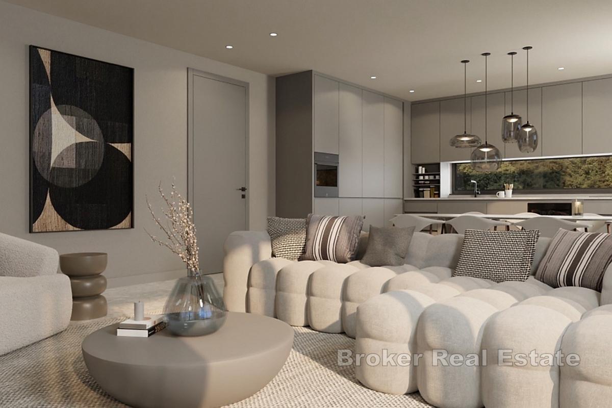 Appartamenti di lusso con due camere da letto in un nuovo sviluppo