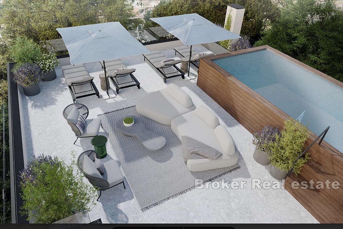 Penthouse med 3 soverom og panoramautsikt