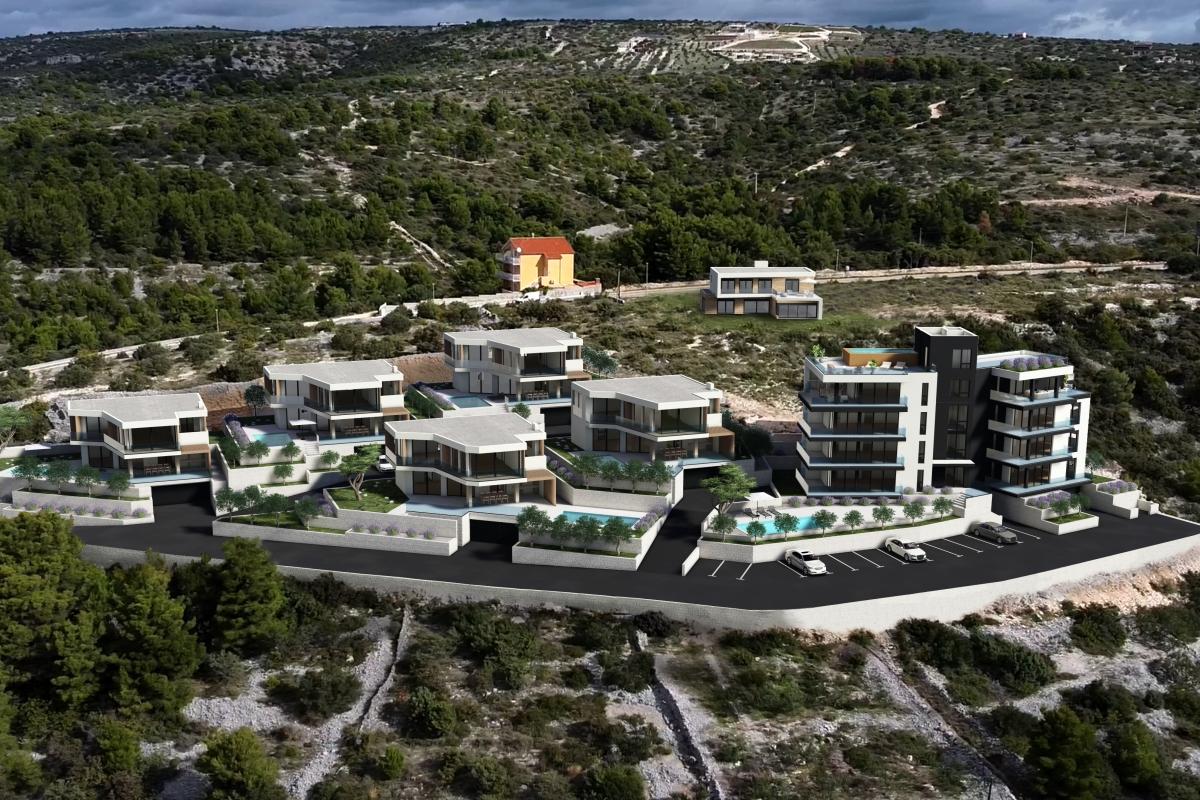 Villa avec piscine et vue panoramique sur la mer
