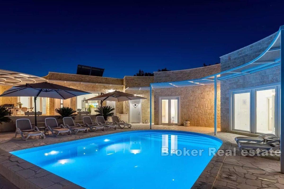 Two-unit villa with pool